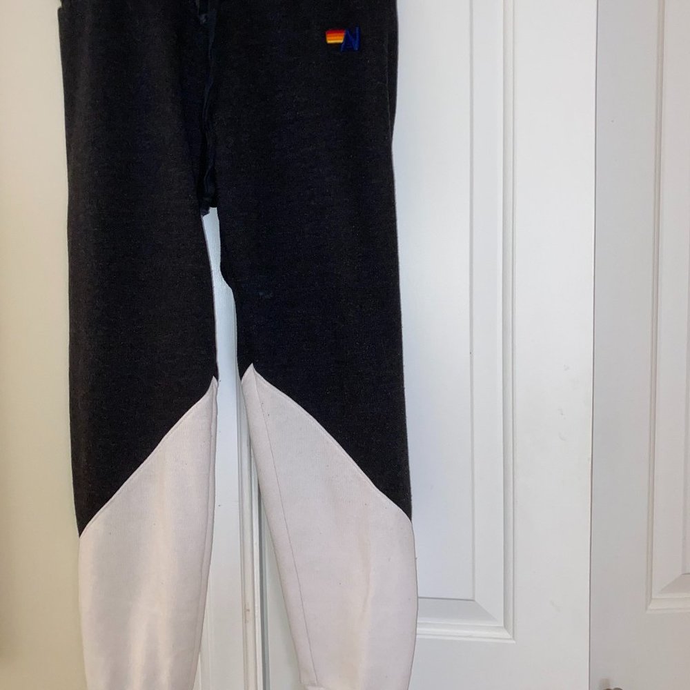 Aviator Nation black & white glider sweatpants!!